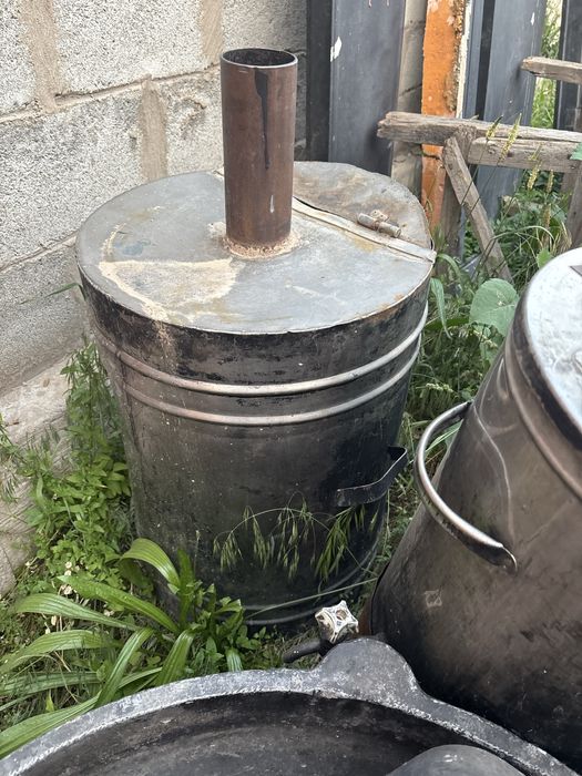 Казан для еды, для дачи, титан для воды