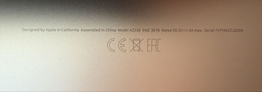 Apple Macbook Pro 13  M1 -16Ram - 512Gb-  TouchBar