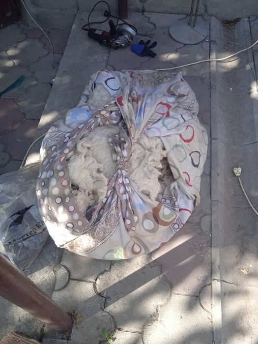 Вата расчессаная.