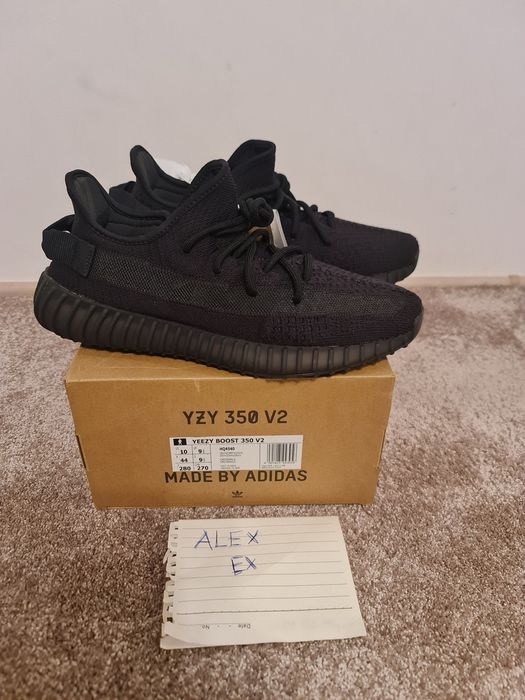 Vând - Yeezy Boost 350 - Onix - Black - Negrii - Originali - Noi