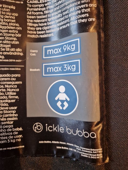 Бебешка количка Ickle Bubba Stom v3
