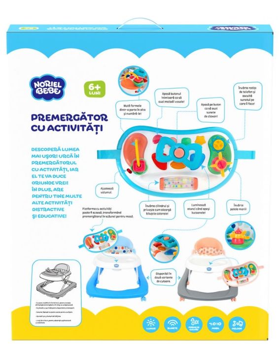 Premergator cu activități noriel bebe