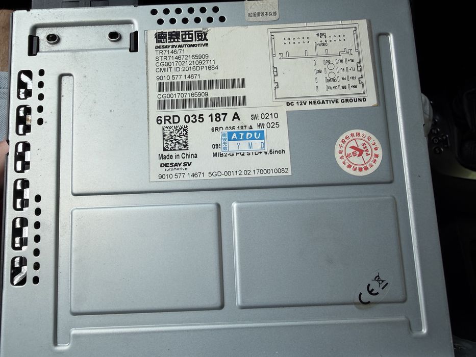 Player Media VW RCD 330 Plus 187A