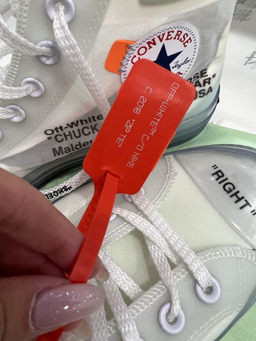 Кецове Converse x OFF White