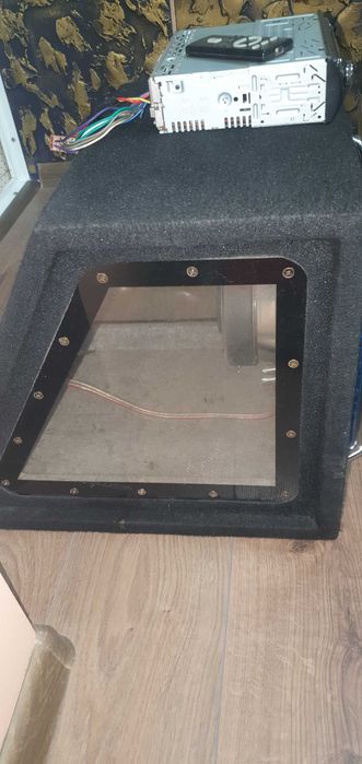 CD Soni усилвател Soni комплект с всички кабели бушон всичко работи