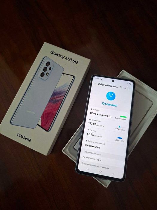 Samsung Galaxy A53 5G память 6/128 GB Телефон б/у в отличном состоянии