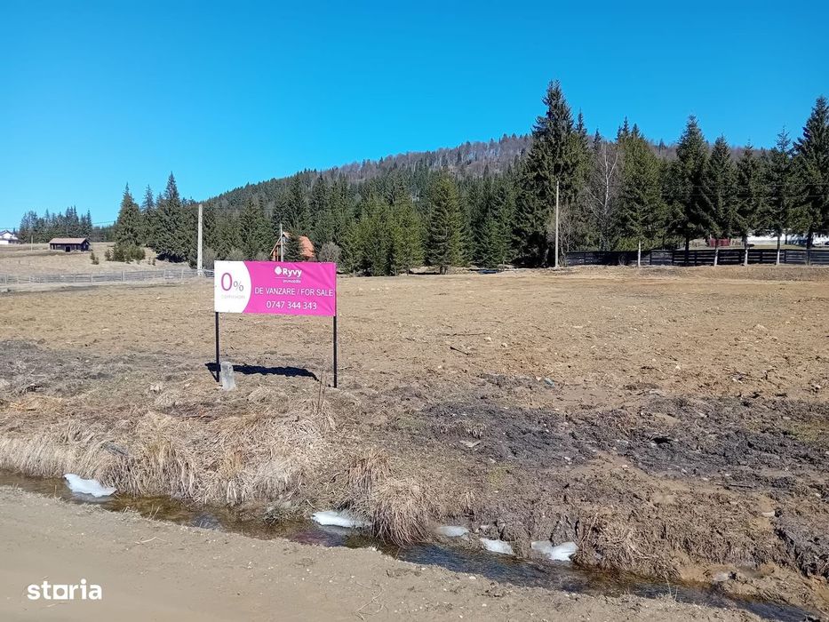 Teren intravilan, 750 mp în loc.Comandău, jud.Covasna.