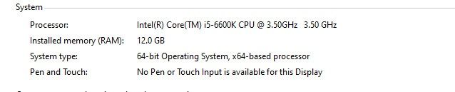 PC Desktop Intel i5-6600K | 12GB RAM | Placă Video Dedicată | SSD
