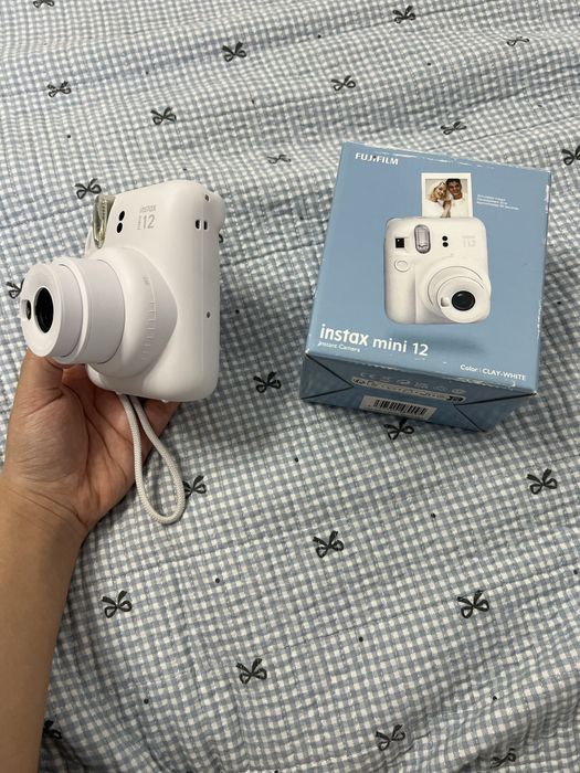 instax mini 12 цвет:SLAY-WHITE