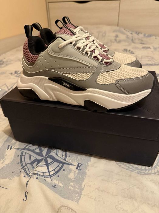 DIOR b22 - Grey White, размер 42 - unisex.