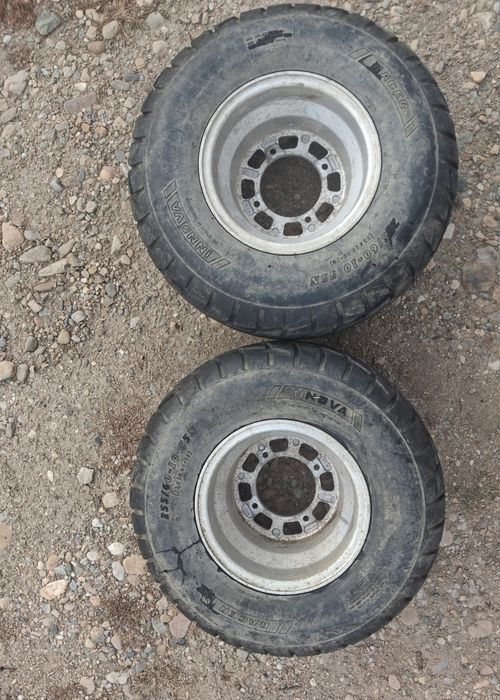 Set 4 Roti ATV 250cc R10 - Jante Aluminiu (4x110 / 4x135) + Anvelope Sport