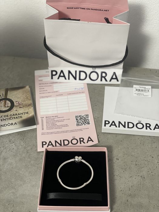 Bratara pandora din argint