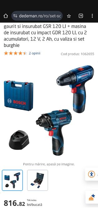 Masini bosch de infiletat gsr si de insurubat gdr