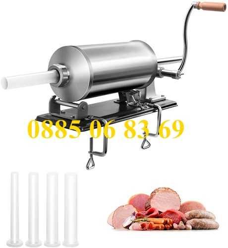 Пълначка за месо, кайма, наденица, суджук, луканка 4 л. с плот