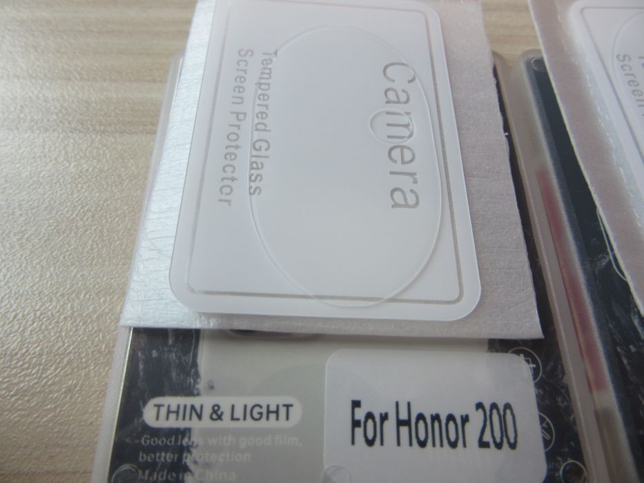 Honor 200 / 200 Lite / 200 Pro / 3D 9H Стъклен протектор за камера