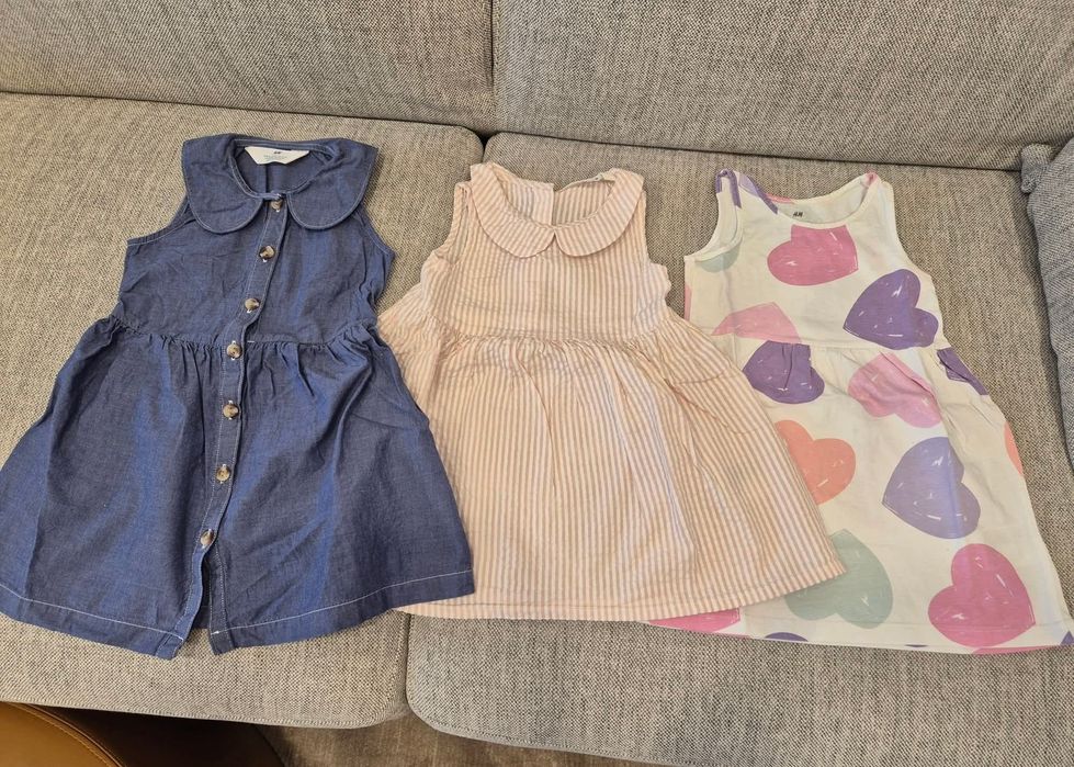 1,5-2 г. Блузки, клинчета, рокли