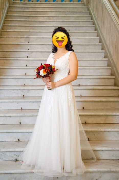 Rochie mireasa M-L White Lady