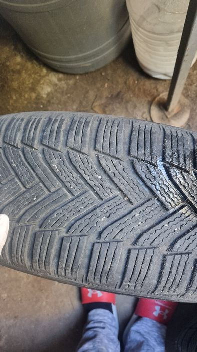 Cauciucuri iarna Michelin Alpin 6 205/55/16 + jante Skoda,VW,Audi,Seat