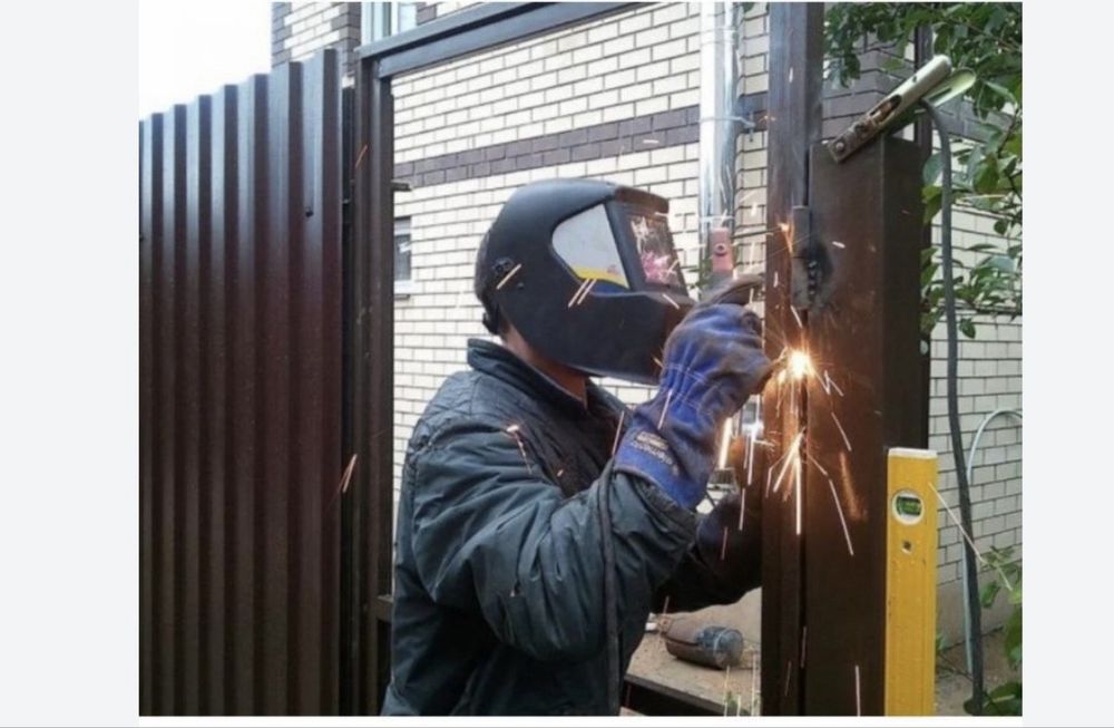 Ремонт ворот. Darvoza remont