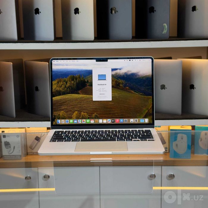 Macbook Air 13 M2 8/256GB Starlight Nasiya savdo bor