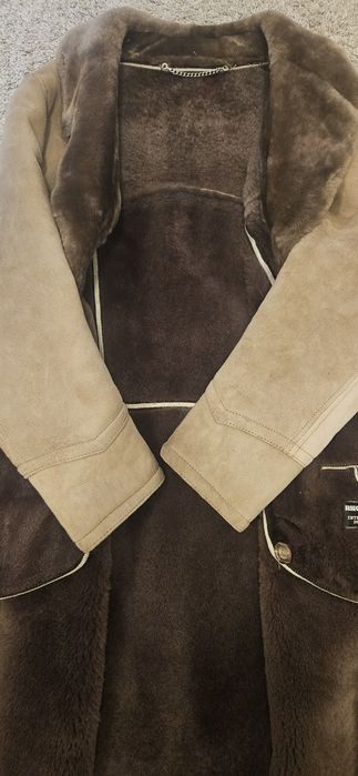 Кожено палто-кожух