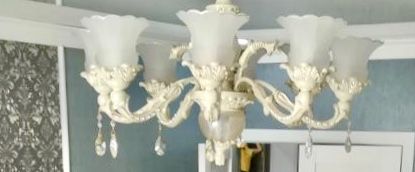 Интерьерная дорогая люстра