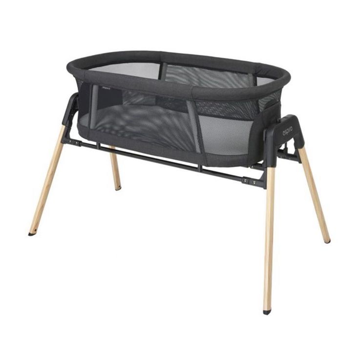 Бебешка кошара 3 в 1 Tully Timber Black - Espiro