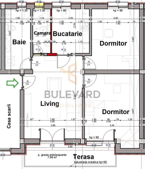 Apartament 3 camere,  parcare, zona Apahida!