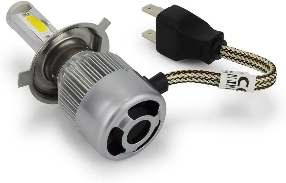 LED крушки H4, висок клас, 7200 lum, 6000K-6500K от Safego