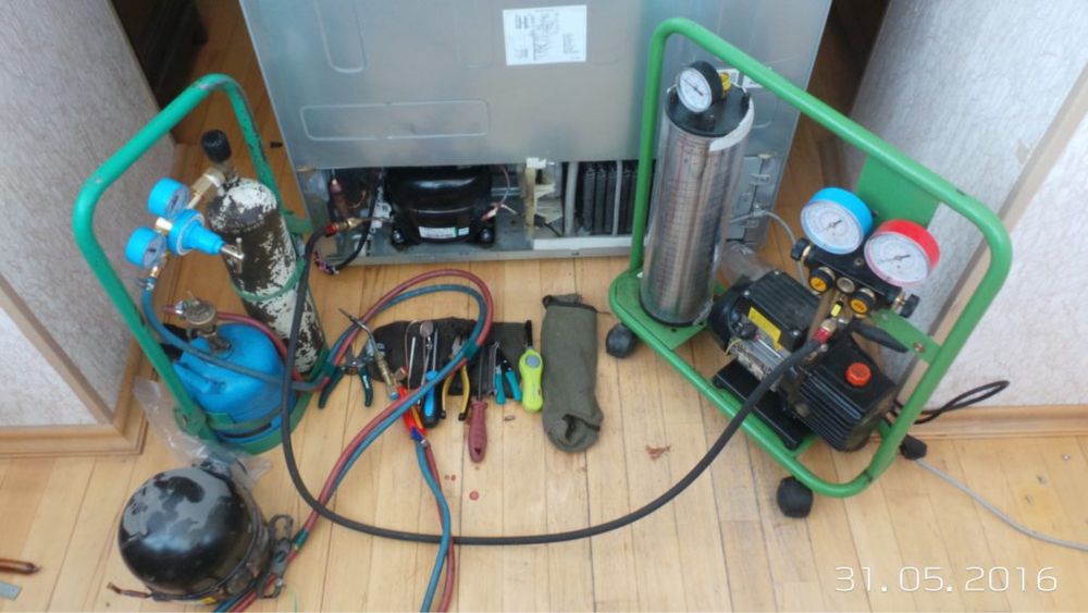 Ремонт холодильников ремонт морозильников. Фреон