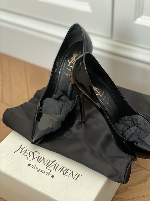 Туфли YSL лакированные, оригинал!
