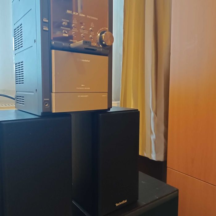 Mini sistem audio,radio cd,casetofon si usb