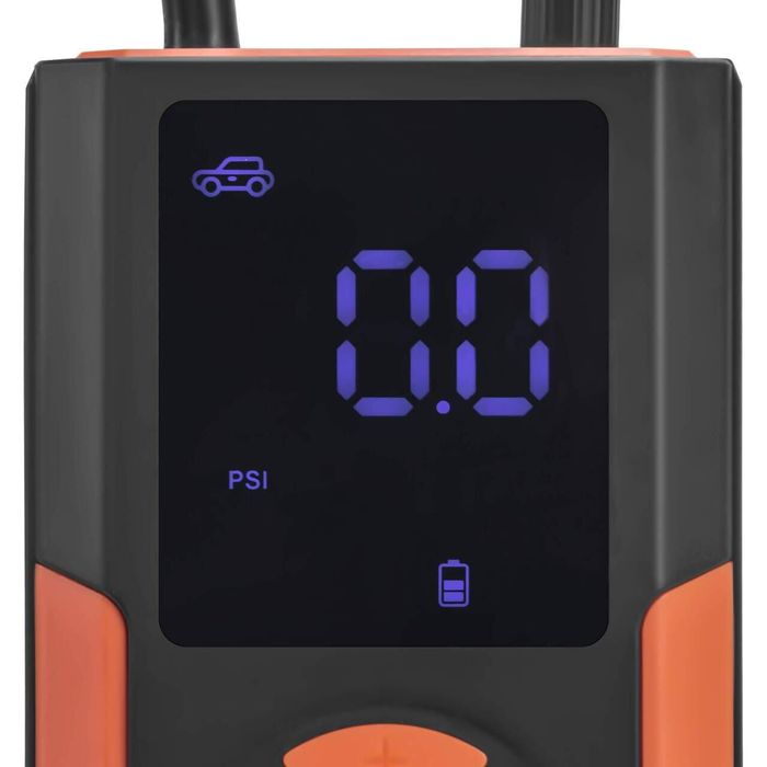 Compresor auto pentru alimentare, afisaj LED, 50 W, 0,2-10,3 bari,