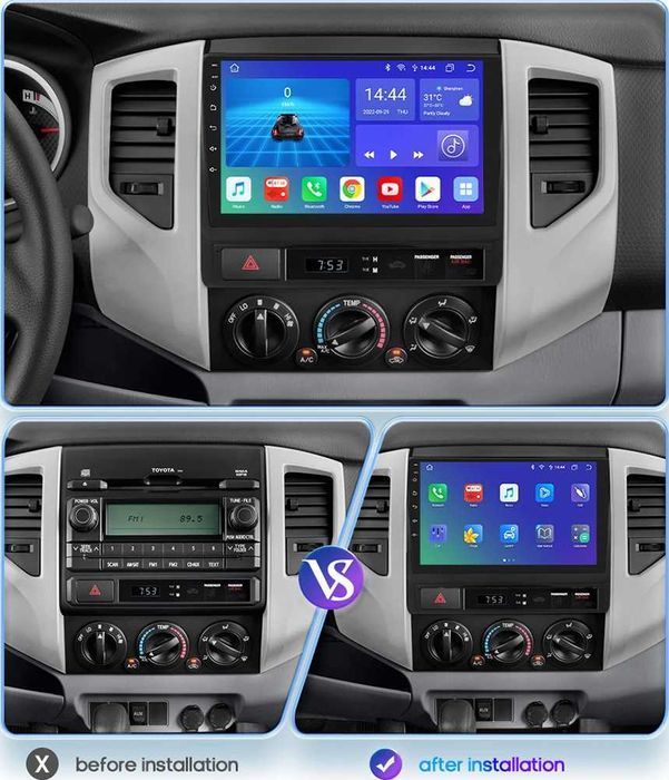 Toyota Hilux,Tacoma 2  2005 - 2013  Мултимедия Навигация Android