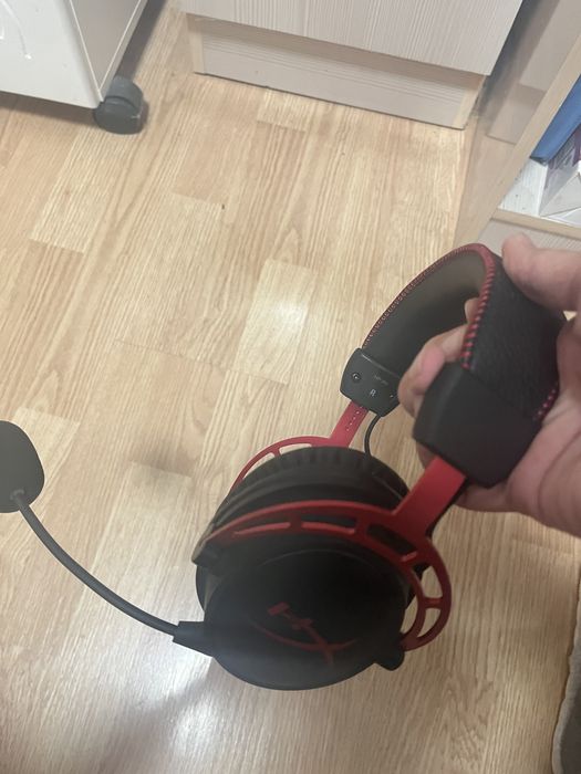 Наушники HyperX Cloud Alpha Wireless 4P5D4AA красный