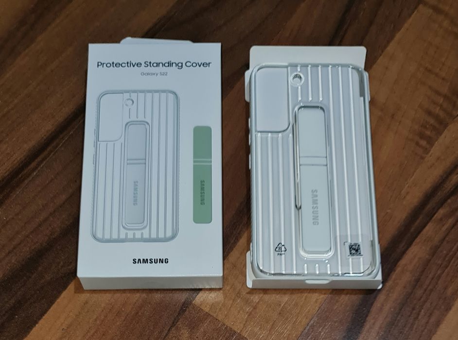 Husa antisoc originala Samsung Protective Standing Cover S22 S901
