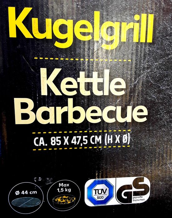 Gratar rotund ⊙ 47 cu roti si capac NOU+ Bonus perie pt gratar 100 Lei