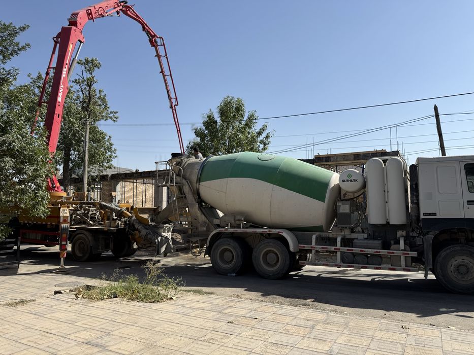 Avtobetononasos nasos 38 betonnasos 48 metrlik 63 metlik 75 metlik