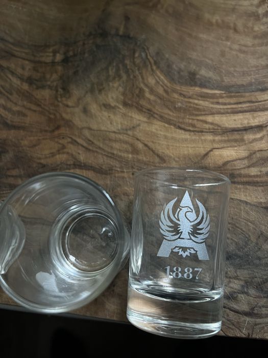 Фирменные рюмки из набора