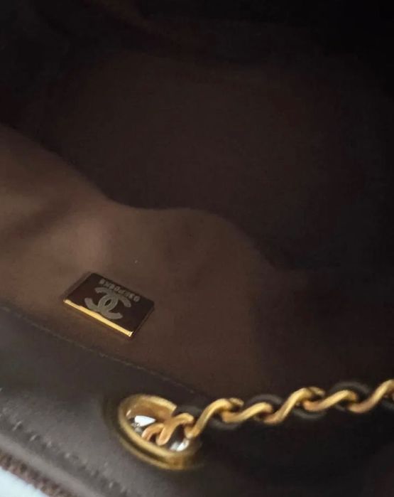 Geantă Chanel Hobo 25 – piele de căprioară maro