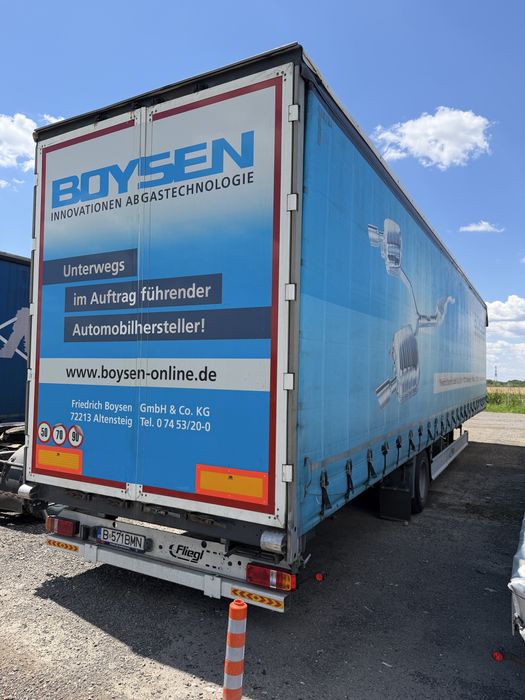 Semiremorca Mega 1 axa Fliegl