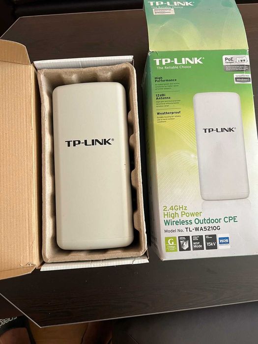 TP-LINK -WA5210G-2.4GHz/CPE610-5GHz/WA7510N-5GHz
