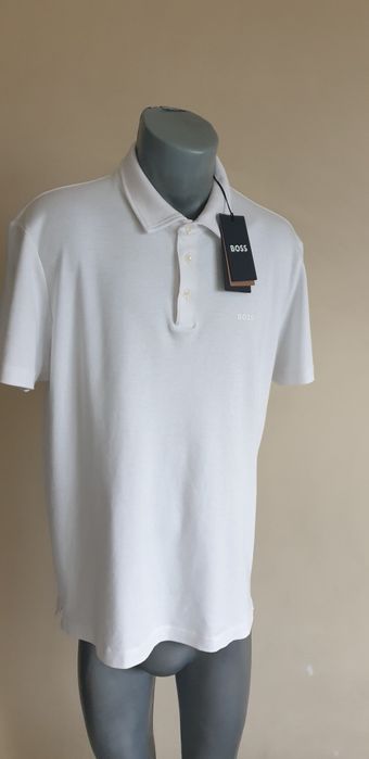 Hugo Boss Pima Cotton Soft Touch Slim Fit XL НОВО ОРИГИНАЛ Мъж Тениска
