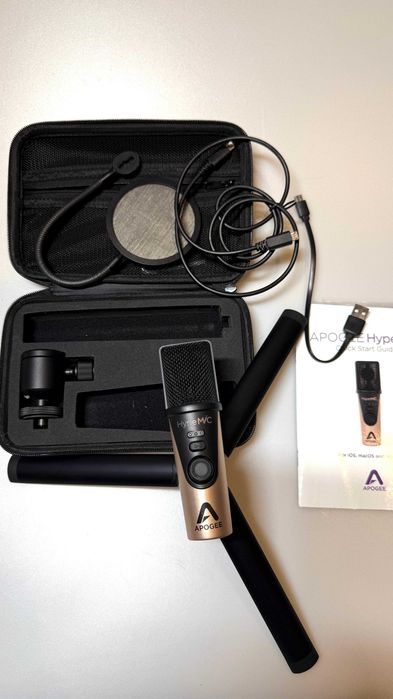 Apogee HypeMiC USB Studio Microphone – Nou – Kit complet