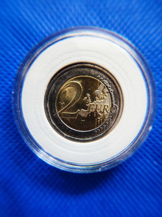 2 Евро 2021 Италия. – уникална монета без 4 звезди