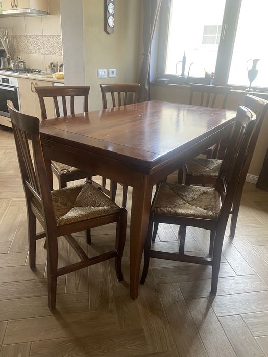 Masa din lemn de cires, vintage, living