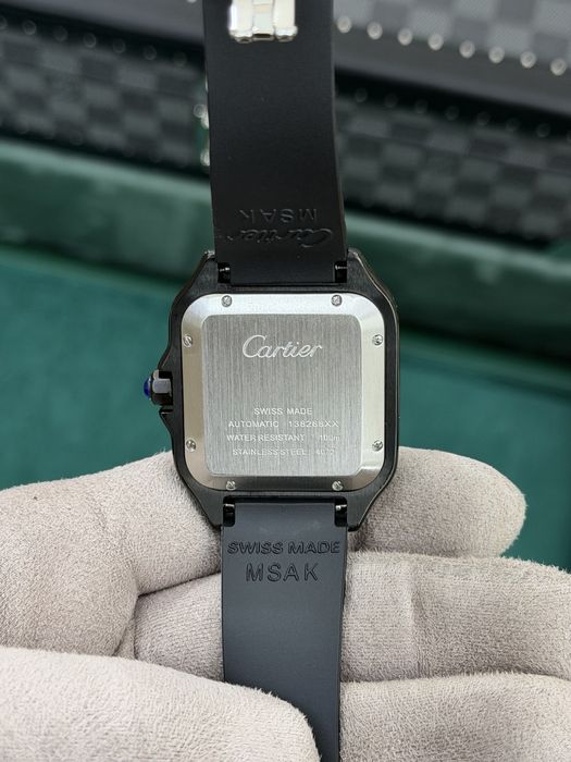 Cartier Santos Large Black