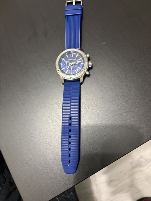 Ceas Nautica Chronograph Blue Dial