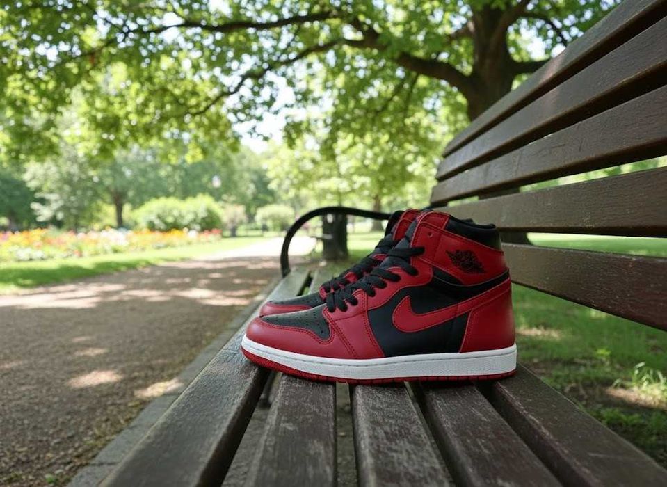 Jordan 1 High Varsity Red - Adidasi fete baieti