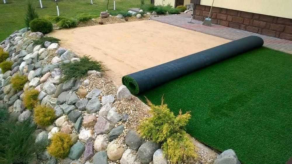 Искусственный  газон в  Узбекистане